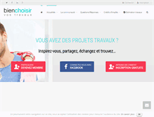 Tablet Screenshot of bienchoisir.fr